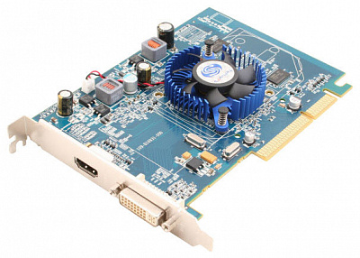 Видеокарта SAPPHIRE RADEON HD3450 AGP 512Мб – фото