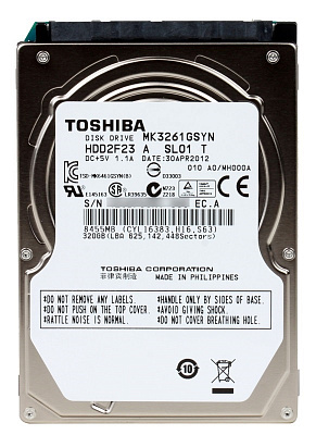 Жесткий диск для ноутбука TOSHIBA MK3261GSYN 320Гб #3 – фото