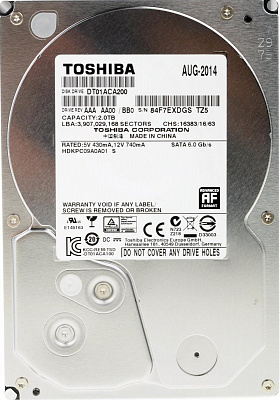 Жесткий диск TOSHIBA DT01ACA200 2Тб #3 – фото