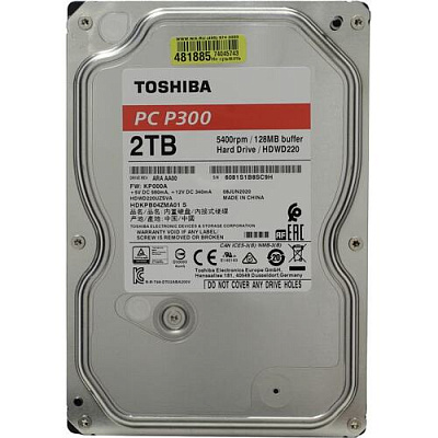 Жесткий диск TOSHIBA HDWD220UZSVA 2Тб #1 – фото