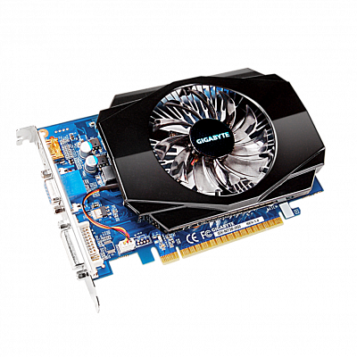 Видеокарта GIGABYTE GEFORCE GT430 1Гб – фото