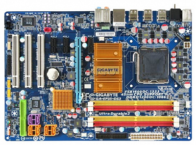 Материнская плата GIGABYTE GA-P35-DS3 – фото