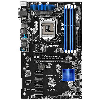 Материнская плата ASROCK H97 ANNIVERSARY – фото