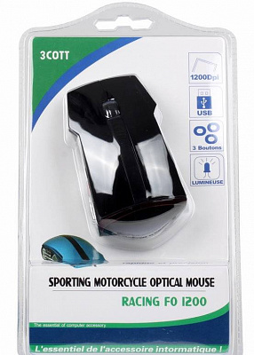 Мышь беспроводная 3COTT SPORTING MOTORCYCLE (Новая) – фото