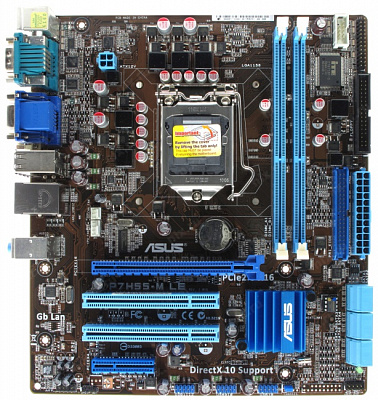 Материнская плата ASUS P7H55-M LE – фото