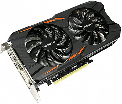Видеокарта GIGABYTE GEFORCE GTX1050 TI 4Гб – фото