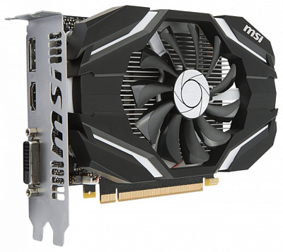 Видеокарта MSI GEFORCE GTX1050 2Гб – фото