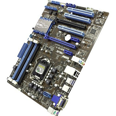 Материнская плата ASUS P8B75-V – фото