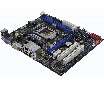 Материнская плата ASROCK H55M-LE – фото