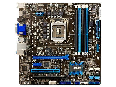 Материнская плата ASUS P8H77-M – фото