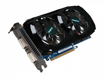 Видеокарта GIGABYTE GEFORCE GTX460 SE 1Гб – фото