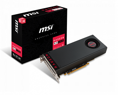 Видеокарта MSI RADEON RX 580 8Гб – фото