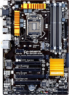 Материнская плата GIGABYTE GA-Z97-D3H – фото