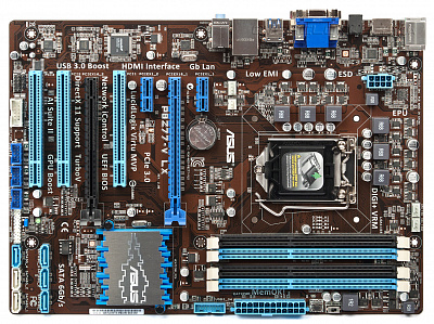 Материнская плата ASUS P8Z77-V LX – фото