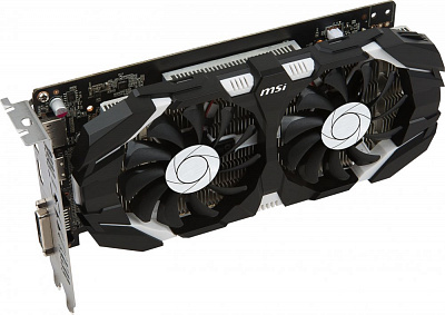 Видеокарта MSI GEFORCE GTX1050 TI OC 4Гб – фото