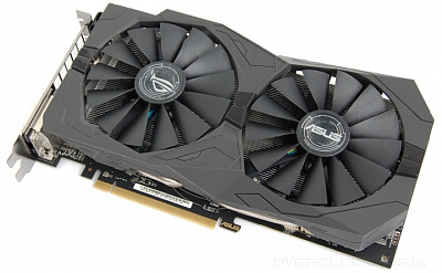 Видеокарта ASUS RADEON RX 470 STRIX 4Гб – фото