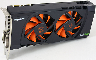 Видеокарта PALIT GEFORCE GTX470 1280Мб – фото