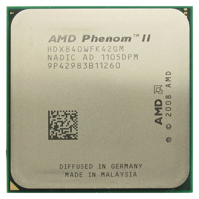 Процессор AMD PHENOM II X4 840 – фото