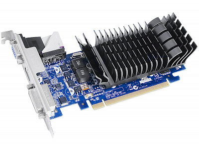 Видеокарта ASUS GEFORCE GT210 SILENT 1Гб – фото