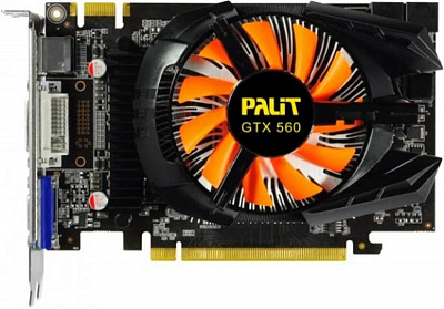Видеокарта PALIT GEFORCE GTX560 1Гб – фото
