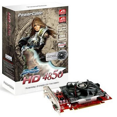 Видеокарта POWERCOLOR RADEON HD4850 512Мб – фото