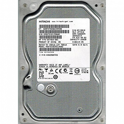 Жесткий диск HITACHI HDS721050CLA662 500Гб #3 – фото