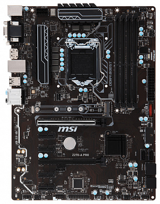 Материнская плата MSI Z270-A PRO (Новая) – фото