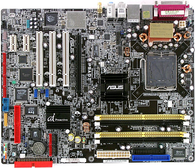 Материнская плата ASUS P5AD2 – фото
