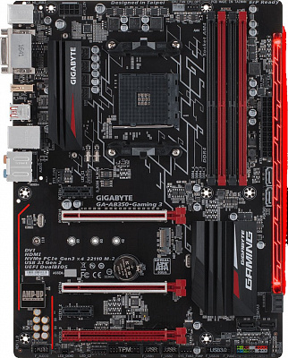 Материнская плата GIGABYTE GA-AB350-GAMING 3 – фото