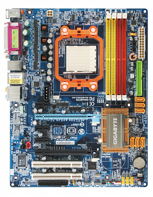 Материнская плата GIGABYTE GA-M57SLI-S4 – фото