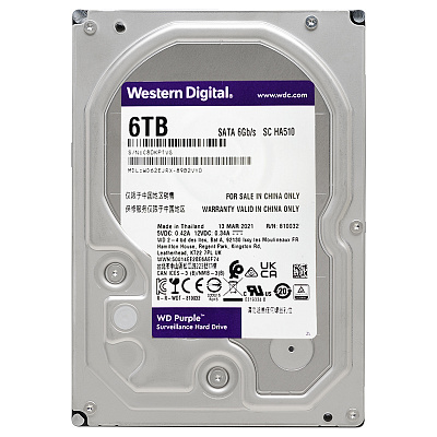 Жесткий диск WD PURPLE WD62EJRX 6Тб #1 – фото
