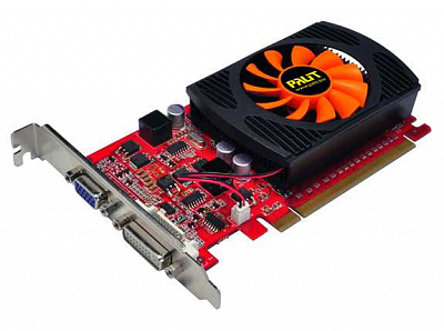 Видеокарта PALIT GEFORCE GT220 512 Мб – фото