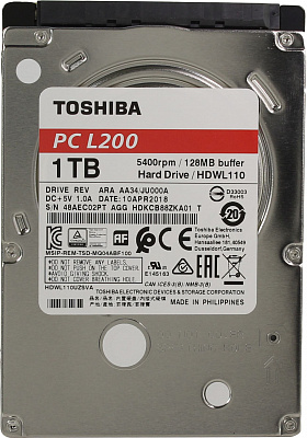 Жесткий диск для ноутбука TOSHIBA HDWL110 1Тб #1 – фото