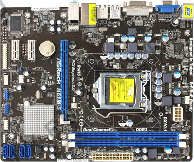 Материнская плата ASROCK H61M-S – фото