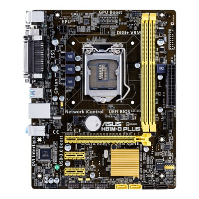Материнская плата ASUS H81M-D PLUS – фото