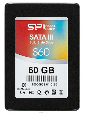 Накопитель SSD SILICON POWER SLIM S60 60Гб #2 – фото