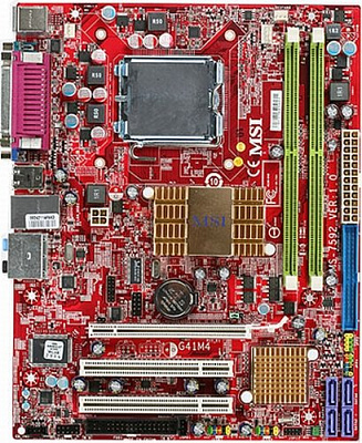 Материнская плата MSI G41M4-L – фото