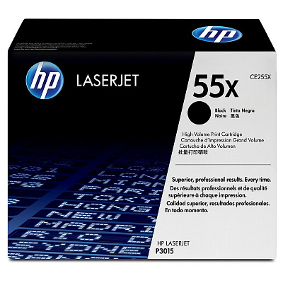Картридж HP CE255X черный – фото