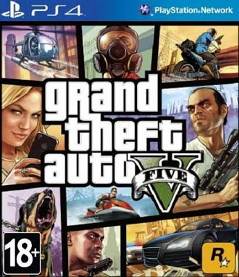 Игра GRAND THEFT AUTO 5 (PS4) – фото