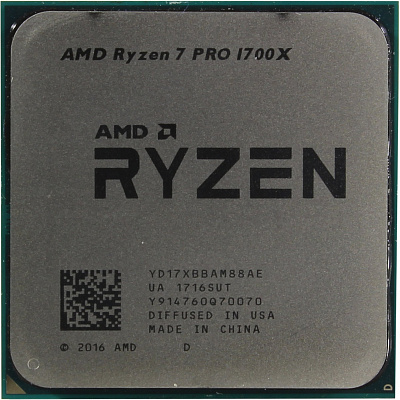 Процессор AMD RYZEN 7 1700X PRO – фото