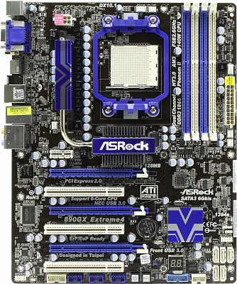 Материнская плата ASROCK 890GX EXTREME4 – фото