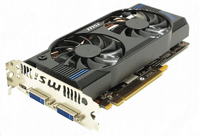 Видеокарта MSI GEFORCE GTX560 1Гб – фото