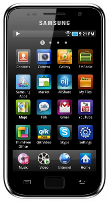 Смартфон SAMSUNG GALAXY S YP-G1 – фото