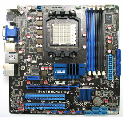 Материнская плата ASUS M4A785D-M PRO  – фото