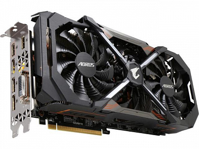 Видеокарта GIGABYTE GEFORCE GTX1080 TI AORUS 11Гб – фото