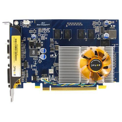 Видеокарта ZOTAC GEFORCE 9400GT SYNERGY EDITION 1Гб – фото