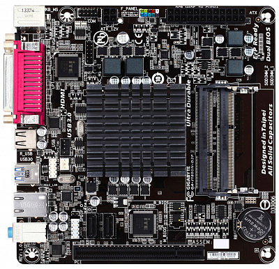 Материнская плата GIGABYTE GA-J1800N-D2P – фото