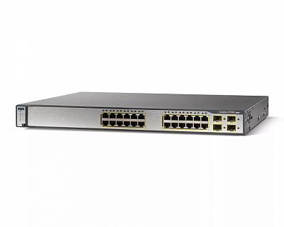 Коммутатор CISCO WS-C3750G-24TS – фото
