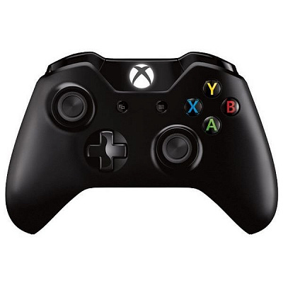 Геймпад беспроводной MICROSOFT XBOX ONE CONTROLLER BLACK – фото