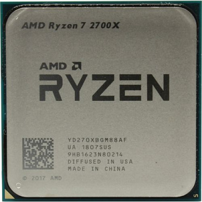 Процессор AMD RYZEN 7 2700X – фото